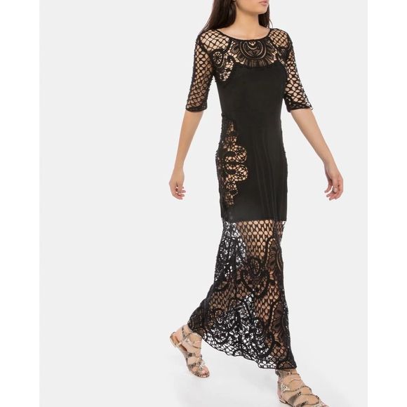 FOR LOVE AND LEMONS GRACEY MIDI DRESS - Picture 3 of 14